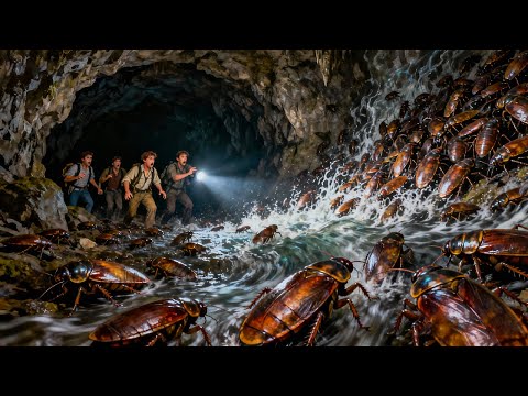 Expedition enters unknown cave, finds thousands of mutant roaches, gets savaged.