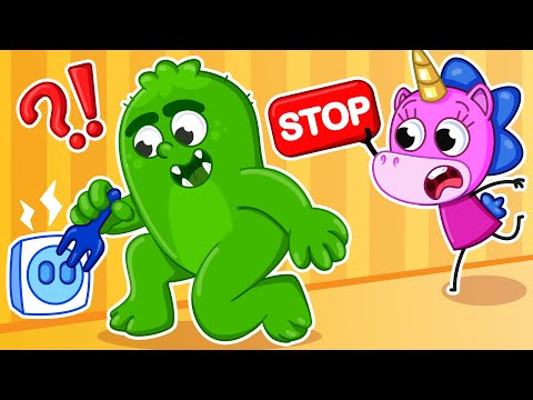 Не бавтеся з розетками! | Правила безпеки для дітей ⚡📖 | Крихітка Мімі🦄 | Мультики українською