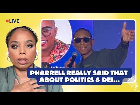 Pharell's Comments on Politics & DEI are EXTREMELY Tone Deaf