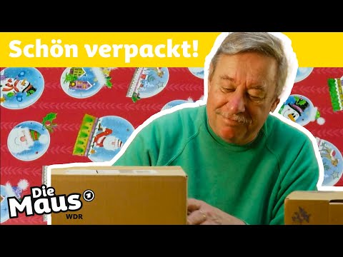 Wie wird Geschenkpapier hergestellt? | DieMaus | WDR
