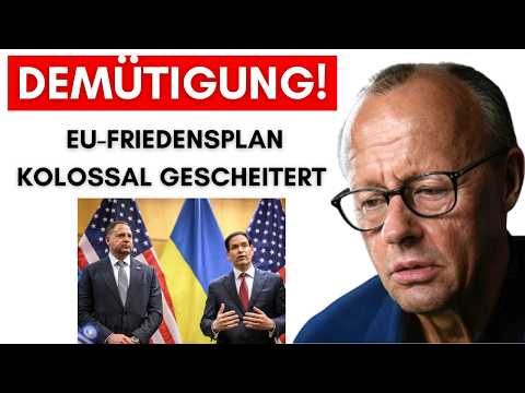 USA & Ukraine legen gemeinsamen 19-Punkte-Plan vor – EU wird komplett ignoriert!