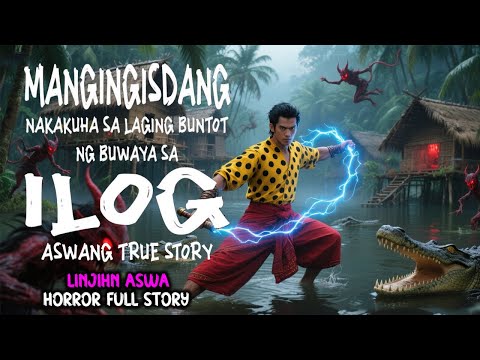 LATIGONG BUWAYA NA NATAGPUAN NG MANGINGISDA SA GITNA NG ILOG | HORROR TRUE STORY