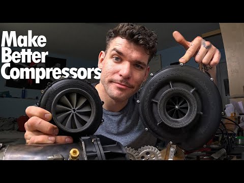 How to Design a Better 3d Printed Compressor for our Jet Engine!