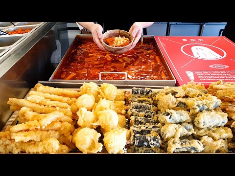 역대급 대한민국 떡볶이, 강남 맛집 홍미단 떡볶이, 부산을 평정한 이가네 떡볶이, 역대급 통닭 떡볶이, Amazing Spicy Rice Cake in Korea, Chicken