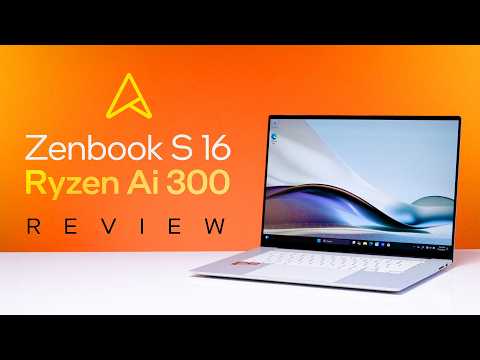 True Engineering Excellence: Zenbook S 16 Ryzen Ai 300 Review