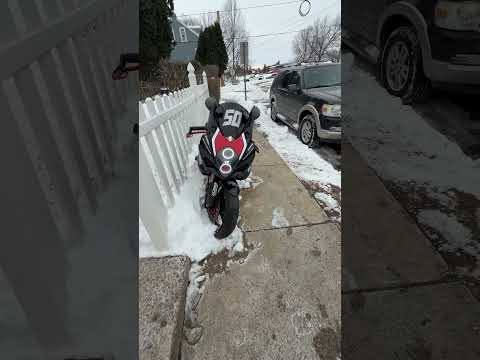 Snow please go away let the riding season begin 