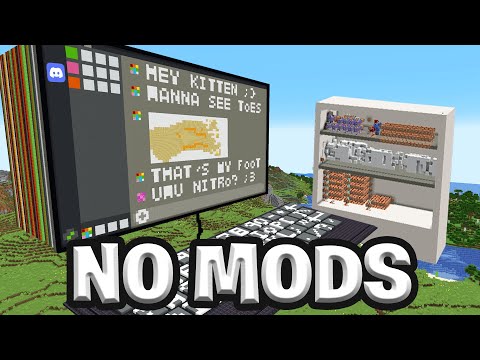Making a Computer to Run Discord In Minecraft