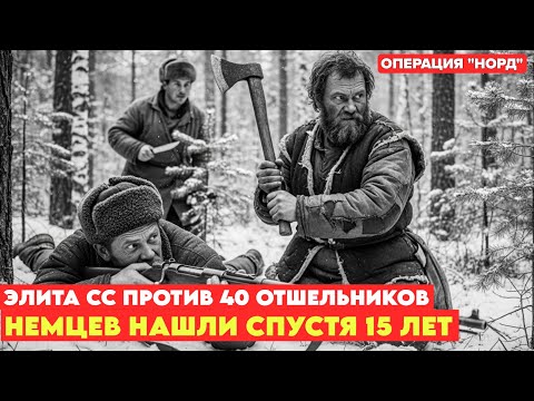 СТАРОВЕРЫ и операция "НОРД": как лучшие охотники Рейха попали в таёжный АД.