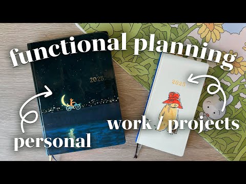 How I Use the Hobonichi Cousin and Weeks for Functional Planning