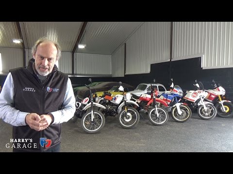 Dakar winning bike collection 1979-1998