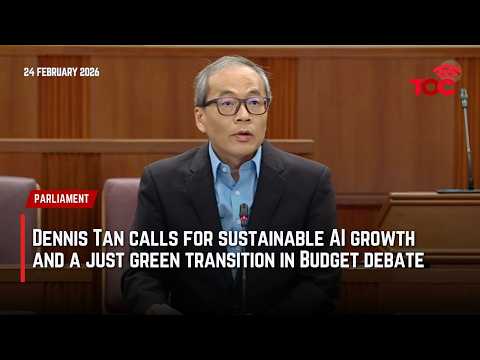 Dennis Tan calls for sustainable AI growth and a just green transition in Budget debate