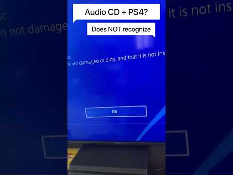 Can you play Audio CDs on a PS4?