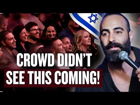 Entire Audience Almost Dies Laughing As Israeli Comedian Destroys Palestinian Propaganda!