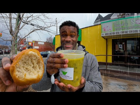 Jamaican Pepper Pot Soup in NYC Rain | Jamaican Comfort Food