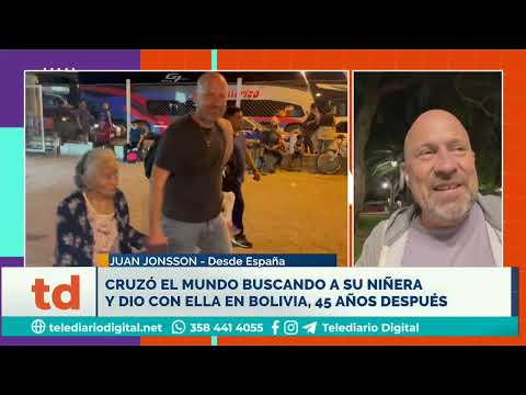 He crossed the world looking for his nanny and found her in Bolivia 45 years later.