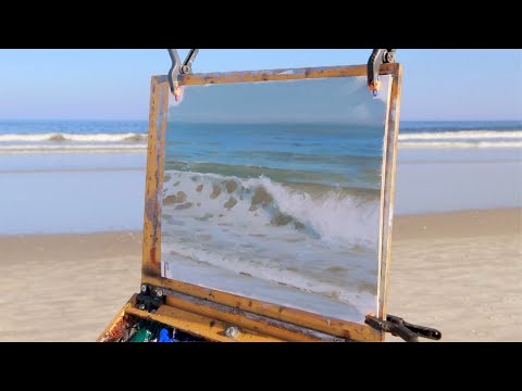 3 Things You NEED to Know to Paint Seascapes en Plein Air - Timelapse and Process