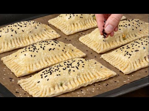 Eine unglaubliche Vorspeise! Das beste Rezept für Hähnchen-Blätterteig!