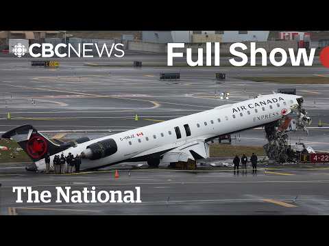 CBC News: The National | Pilots killed in Air Canada runway crash