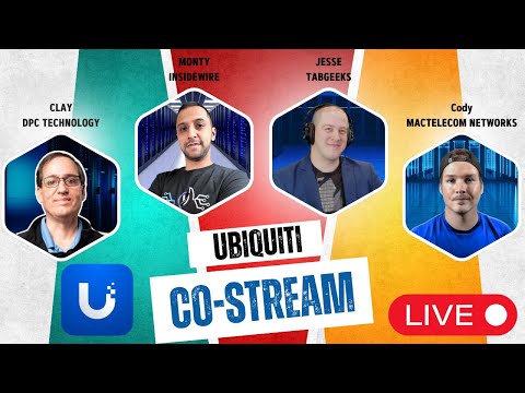 [LIVE] Ubiquiti Ask Us Anything with @MactelecomNetworks @DPCTechnology @tabGeeks