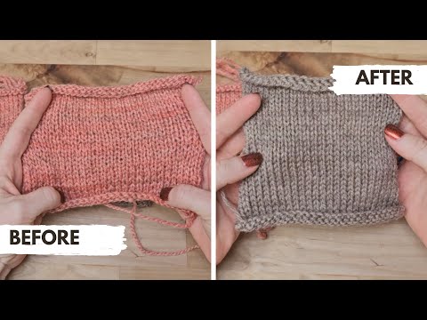 Improve Your Knitting Tension With These Small Changes! (No more rowing out!)