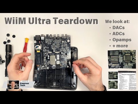 WiiM Ultra Teardown - What audio ICs are inside?