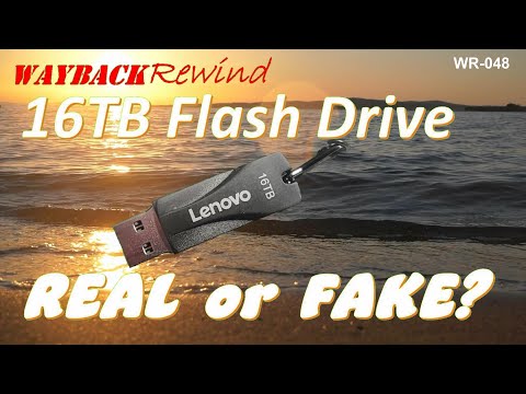 16TB FlashDrive - Real or Fake?