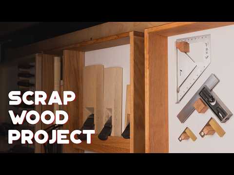 building tool storage from SCRAP WOOD