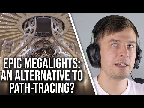 SIGGRAPH Unreal Engine MegaLights: A Next-Gen Alternative To Path Tracing?
