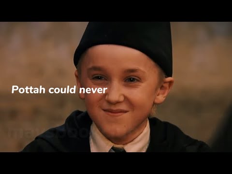 I edited iconic young Malfoy moments