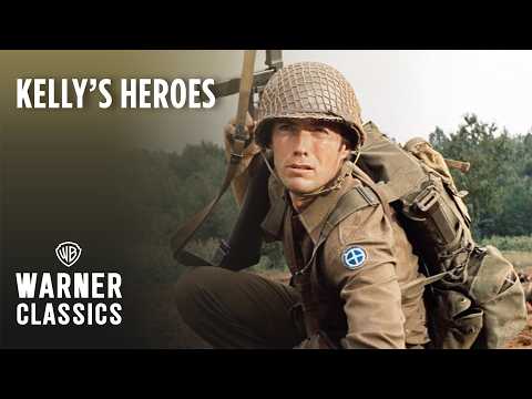 Kelly's Heroes | Minefield Gunfight | Warner Classics