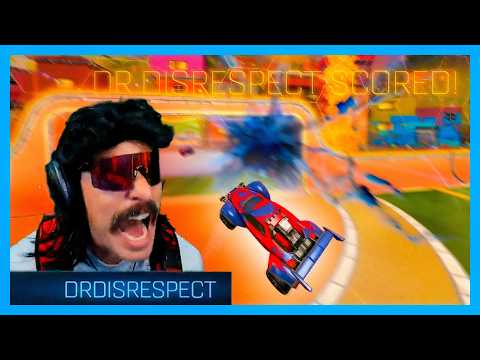 DR DISRESPECT FINALLY Plays ROCKET LEAGUE