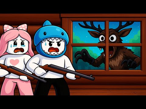 [로블록스] 모든 아이들을 구출하고 사슴 괴물에게서 99일 동안 생존할 거예요!! "99일 숲에서 살아남기 2화" (99 Nights In The Forest) - 민또 경또 -