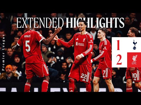Extended Highlights: Spurs 1-2 Liverpool | Isak & Ekitike Win it in North London