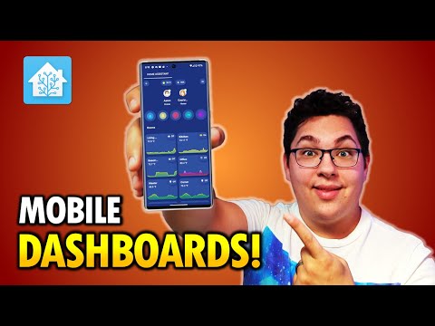 Home Assistant DASHBOARDS for BEGINNERS - Part 2 (Mobile Mushroom)