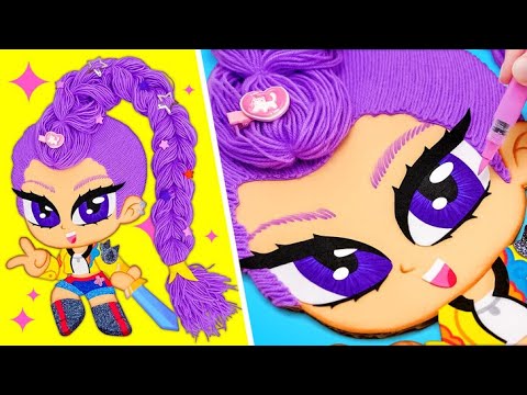 👑 DIY Accessory Holder with Rumi ✨ Bright & Fun Craft for Kids