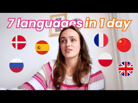 I Tried Using All 7 Languages I Know in One Day