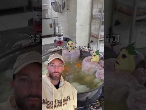 SERVE IT OR TRASH IT #chefromainavril