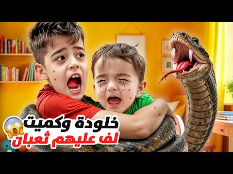 هجم الثعبان على خلودة وكميت😱