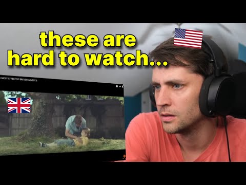 American reacts to TOP 10 MOST EFFECTIVE BRITISH ADVERTS (part 1)