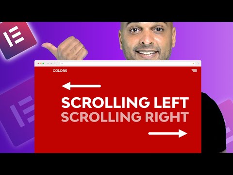 Horizontal Auto Scrolling Text (TRENDY EFFECT!)