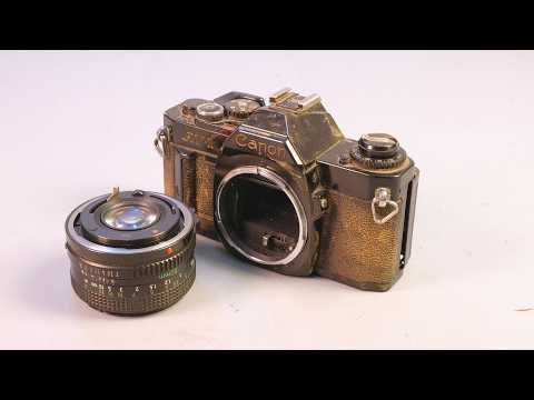 From Zero to Hero - Repair & Restore Broken 1979 Canon AV-1 Analog Film camera.