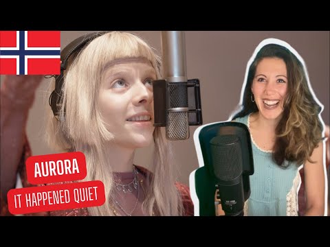 MESMERIZED! Aurora- It Happened Quiet REACTION #aurora #ithappenedquiet #reaction #norway #firsttime