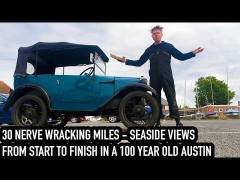 FULL 30 mile Coastal Roadtrip in my 1929 AUSTIN 7.