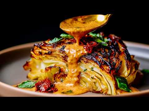 Cabbage + Creamy Sauce… UNBELIEVABLE 😍🔥 Winter Comfort Food ❄️