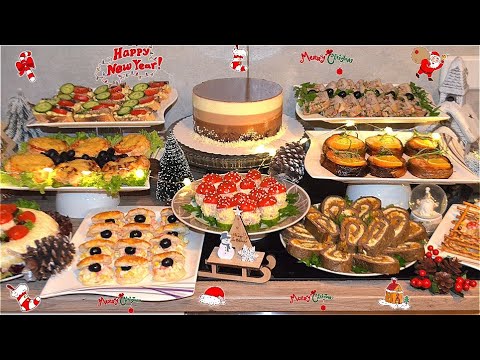 МЕНЮ на Новый Год 2026🎄🎉🎊 ТОП-10 Идеальных, Вкусных, Простых, Быстрых РЕЦЕПТОВ на Праздничный СТОЛ!