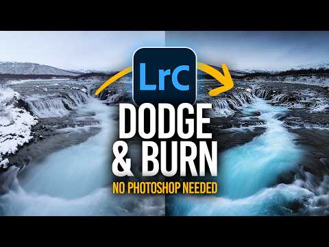 DODGE & BURN using ONLY Lightroom (no Photoshop needed)!