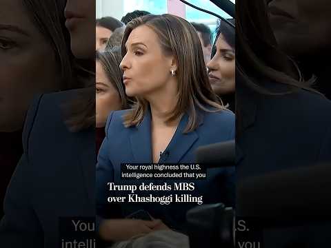 Trump defends MBS over Khashoggi killing