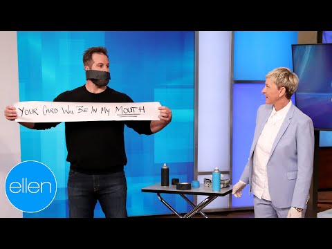 Jon Dorenbos' Magic Trick Stuns Even With His Mouth Taped Shut