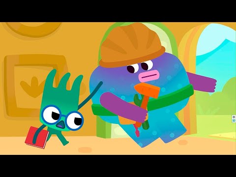 Вкусные приключения - Ум и Хрум: СТРОИТЕЛЬ  - Мультфильм для детей | Серия 49