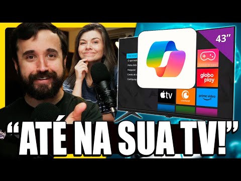 MICROSOFT PAGOU para colocarem o Copilot NA SUA TV